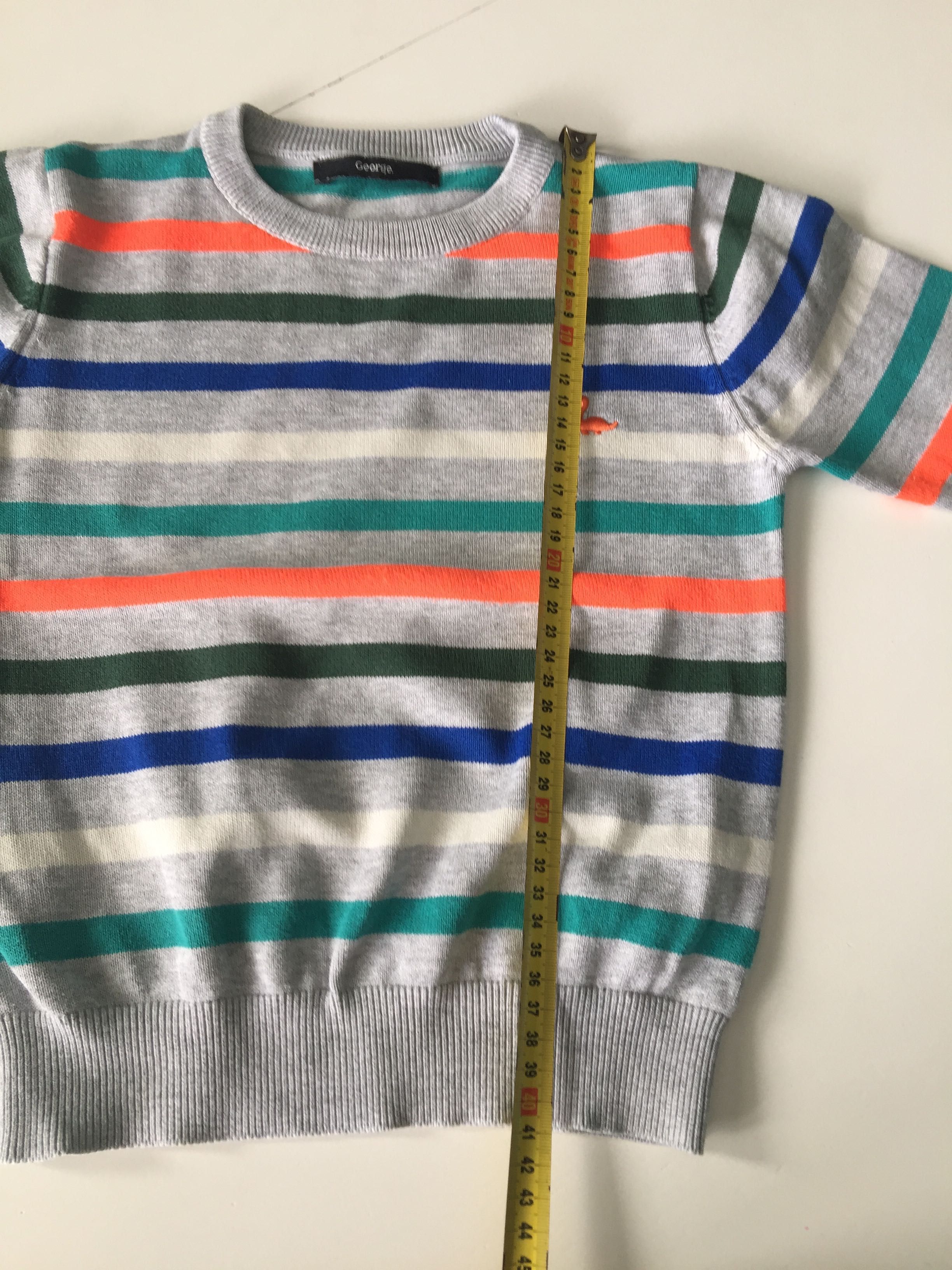 Elegancki sweter z dinozaurem George 3-4 lata