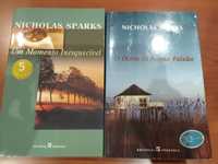 Livros Nicholas Sparks.Bom estado.