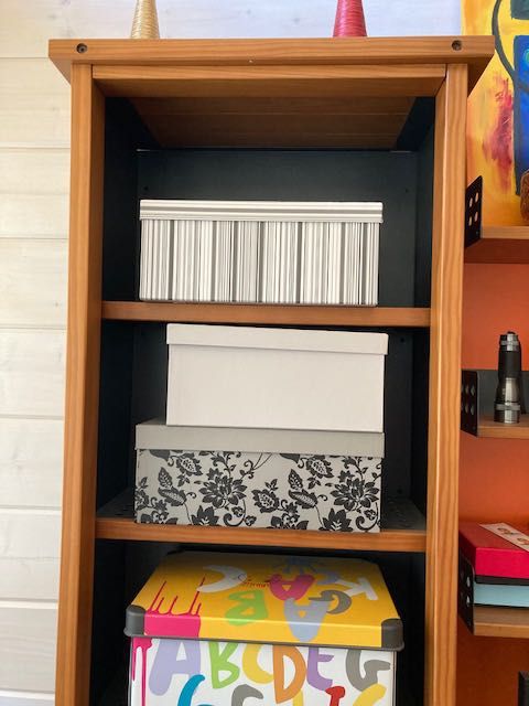 Móvel de sala para TV conjunto de 3 módulos pinho