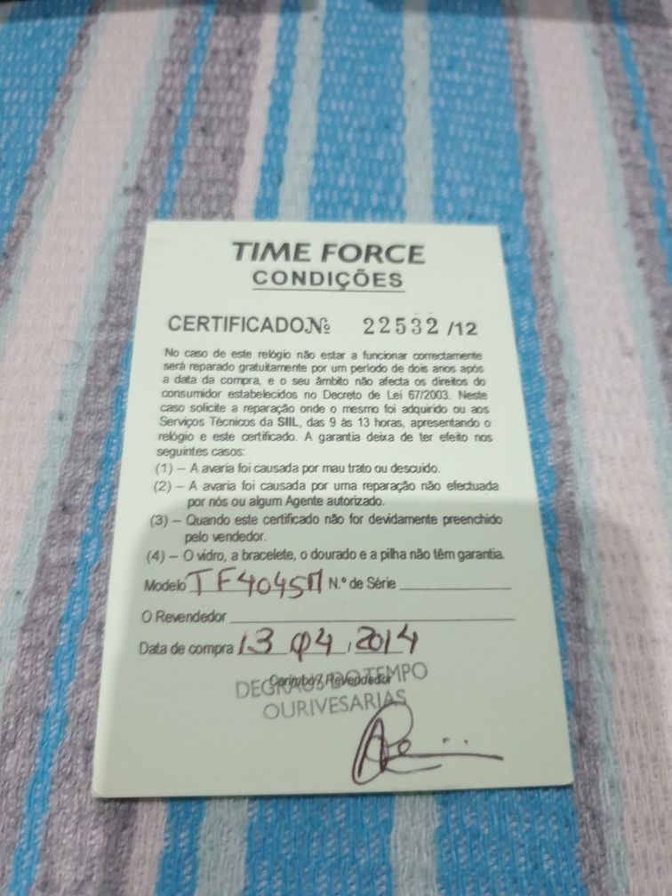 Relógio Time Force