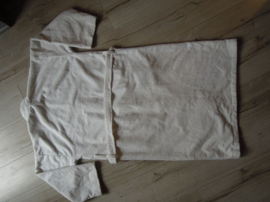 Świetny Biały Szlafrok Damski M