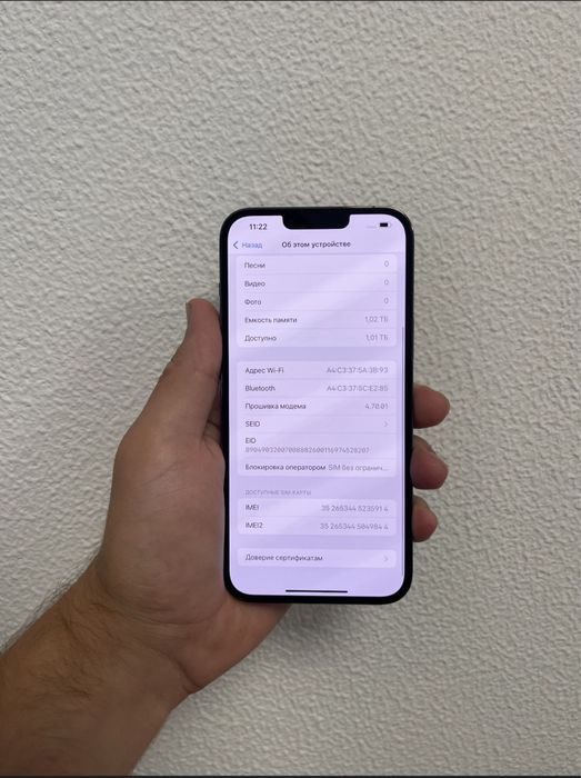 Iphone 13 Pro Max 1 TB Graphite