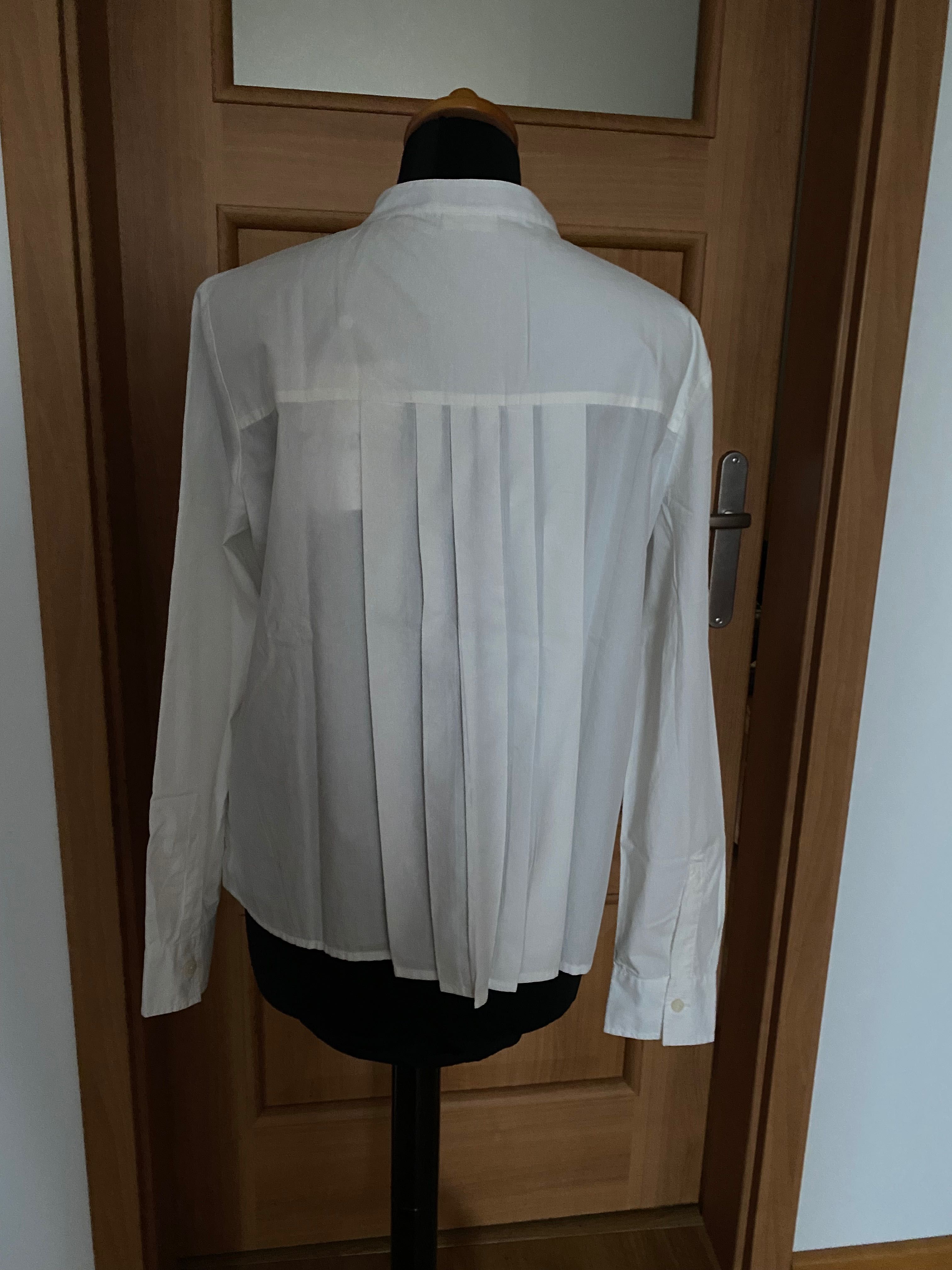 Nowa bluzka  ze stójką i  plisowanym tyłem 100% bawełna Marc O’Polo M