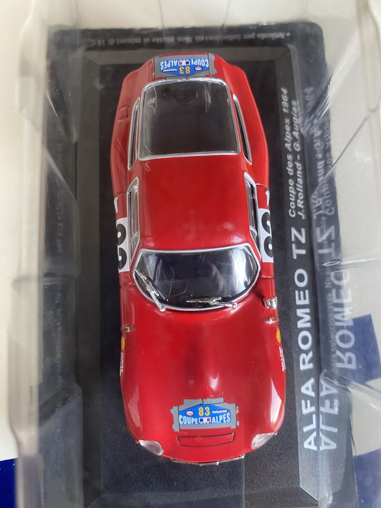 Miniatura Alfa Romeo TZ - Coupe des Alpes 1964