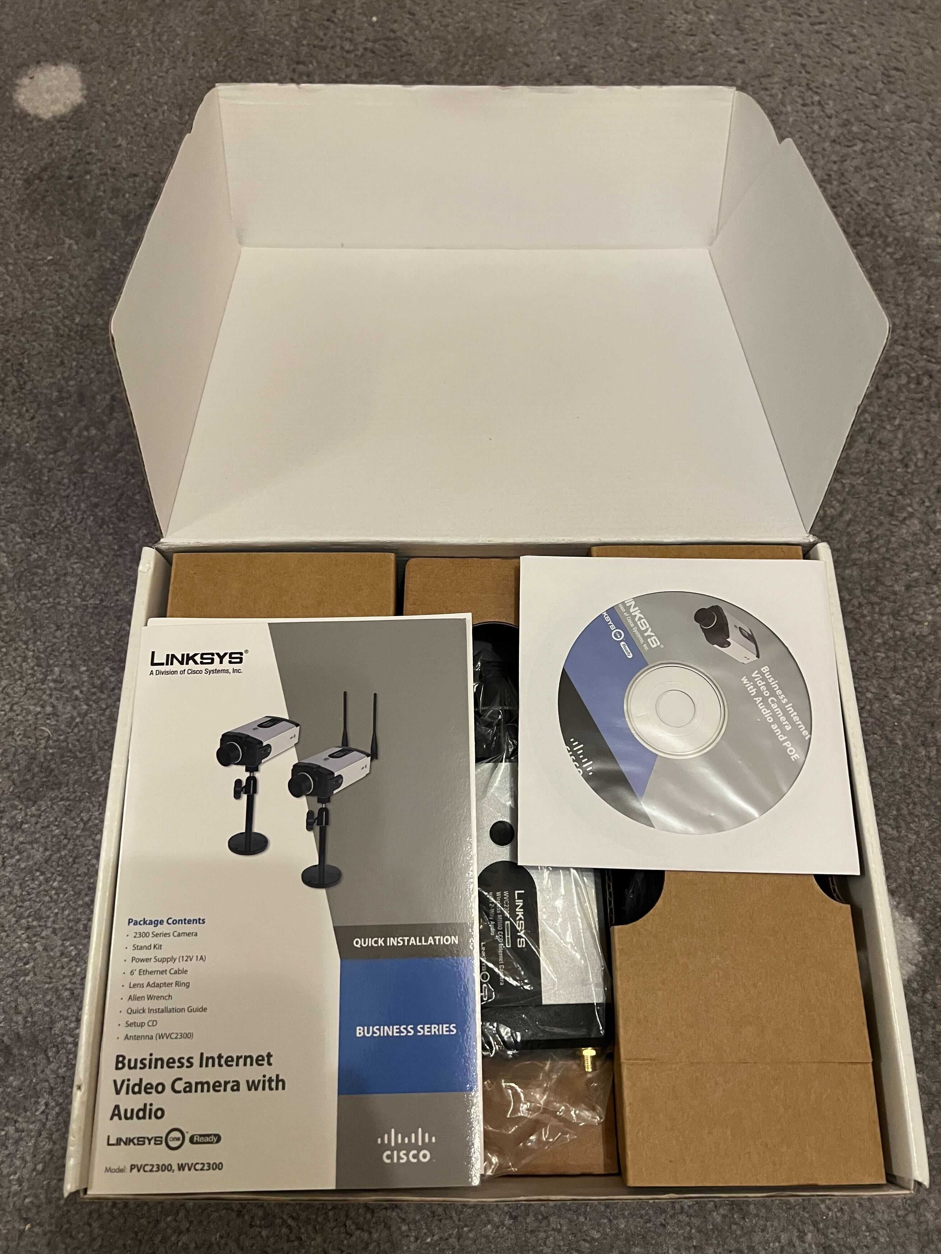 Kamera IP Linksys WVC2300 Cisco Business Internet Video Camera