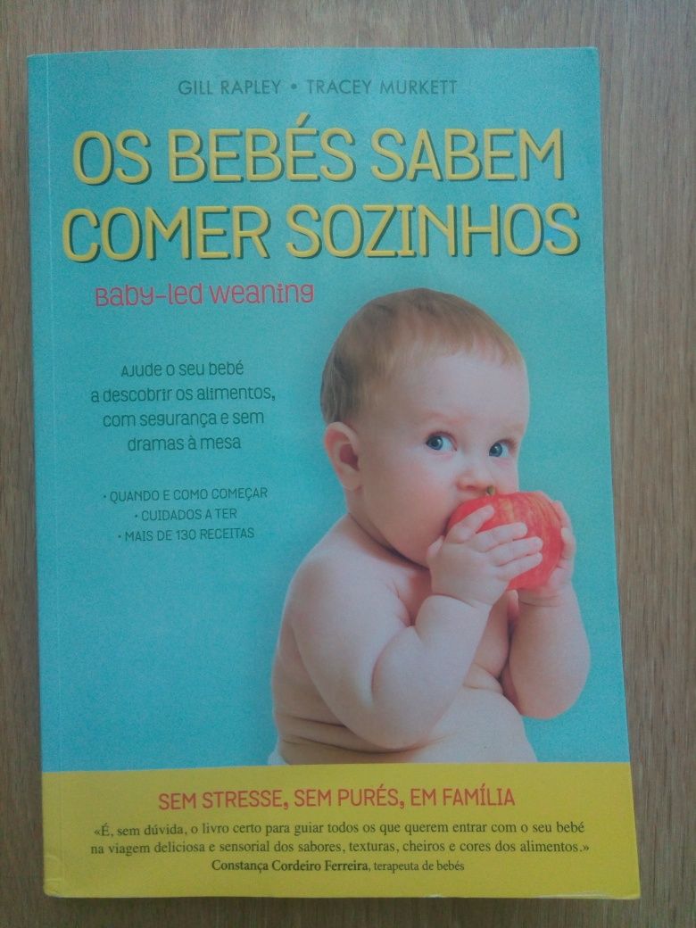 Livro 'Os Bebés Sabem Comer Sozinhos'