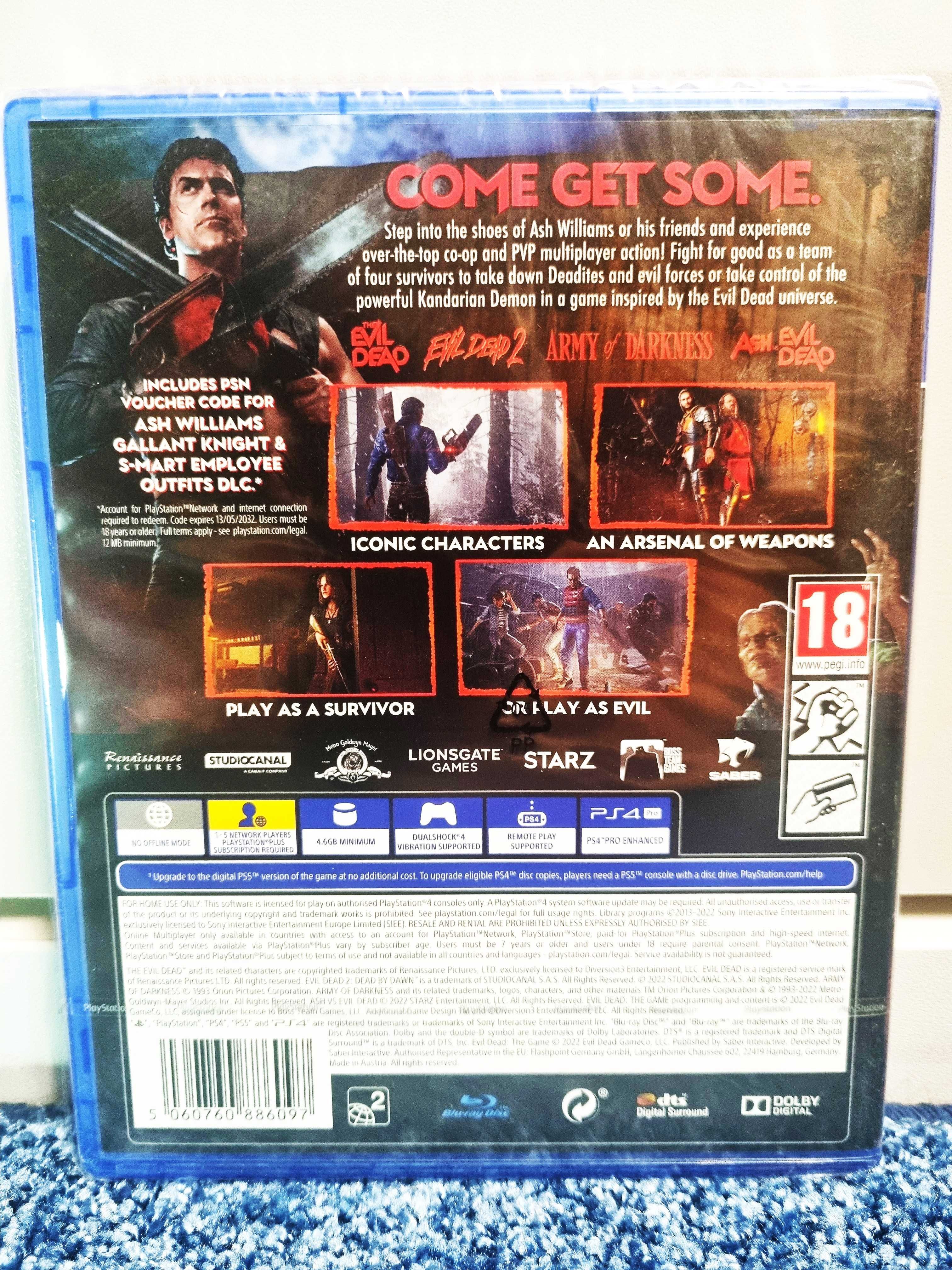 Evil Dead: The Game - PS4 / PS5 Nowa w folii
