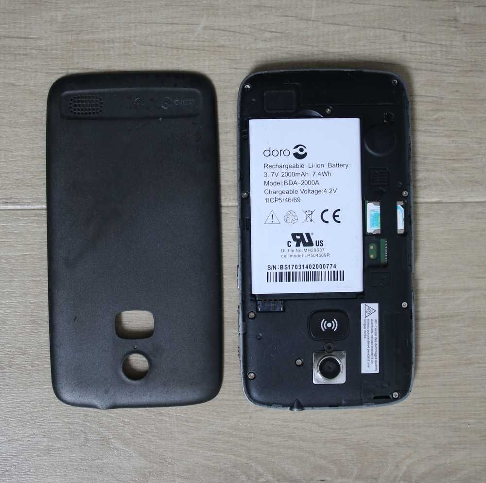 Smartfon Doro Liberto 8030 dla seniora w cenie baterii BDA-2000A