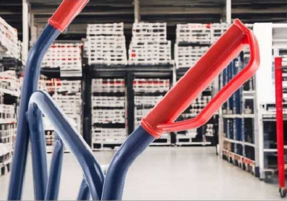 візок вантажний складаний ручний до 280 кг, грузовая тележка ручная