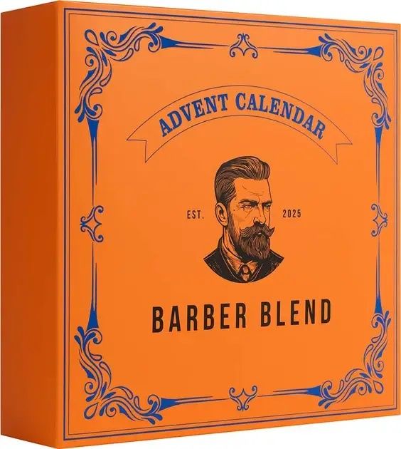 Подарунковий Набір для чоловіків,Адвент календар Barber Blend