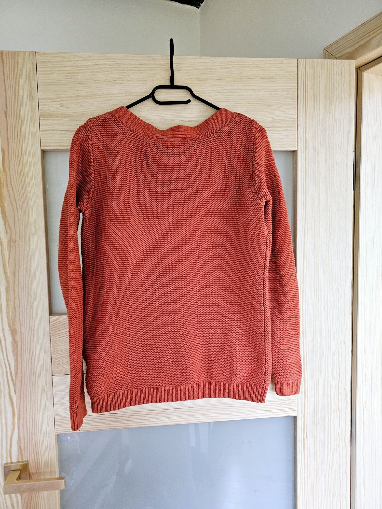 Pomarańczowy sweter Tommy Hilfiger m 38