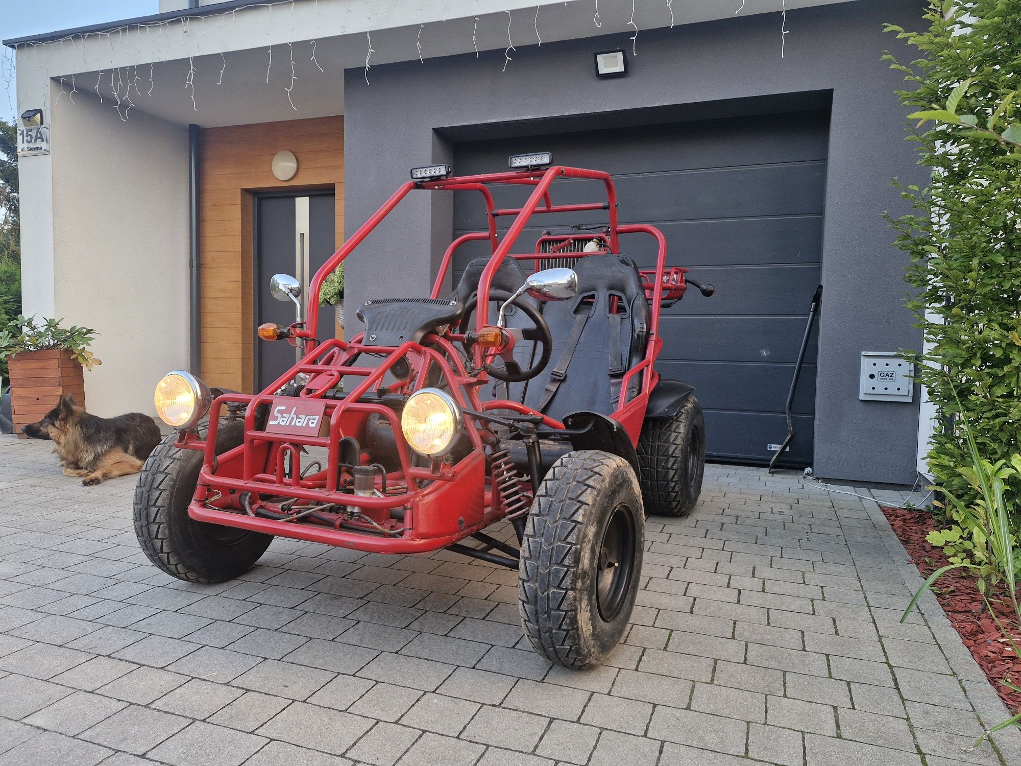 Buggy kinroad sahara 250 zarejestrowany l7e
