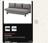 vendo sofa cama 150euros, bom estado