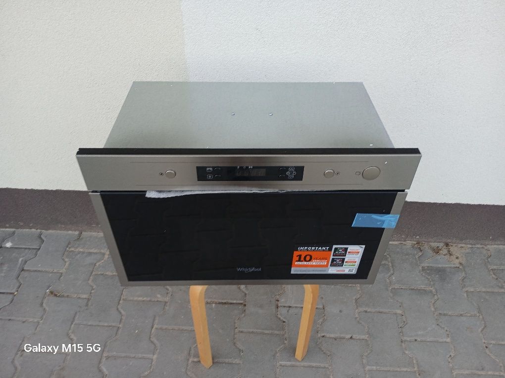 Нова мікрохвильова піч під вмонтування з Європи. Whirlpool AMW440/IX.