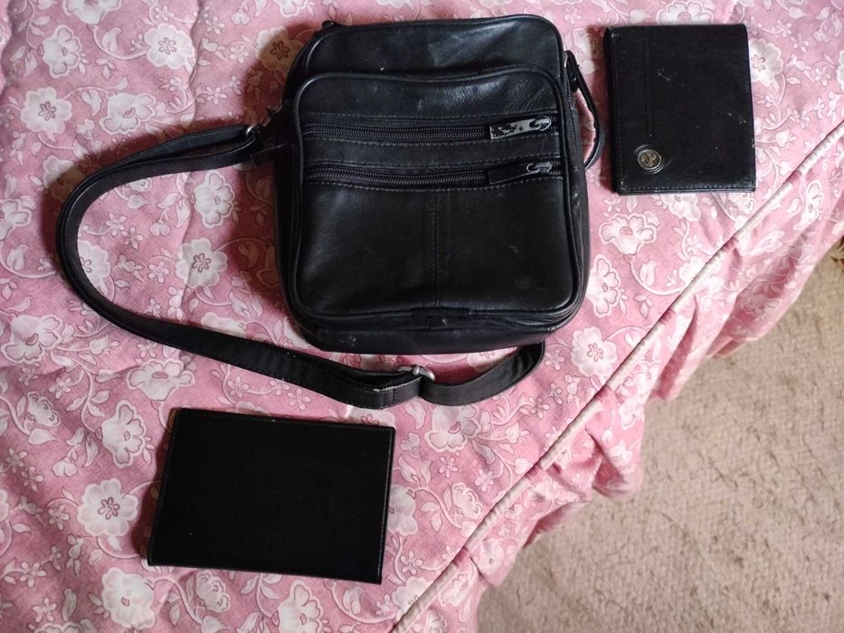 Bolsa para homem preta