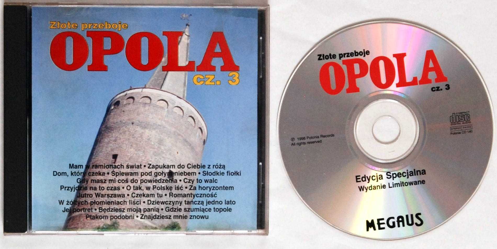 (CD) VA - Złote Przeboje Opola Cz. 3