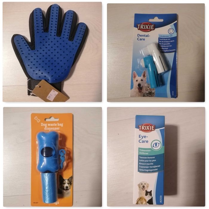 Acessórios e brinquedos para cão NOVOS