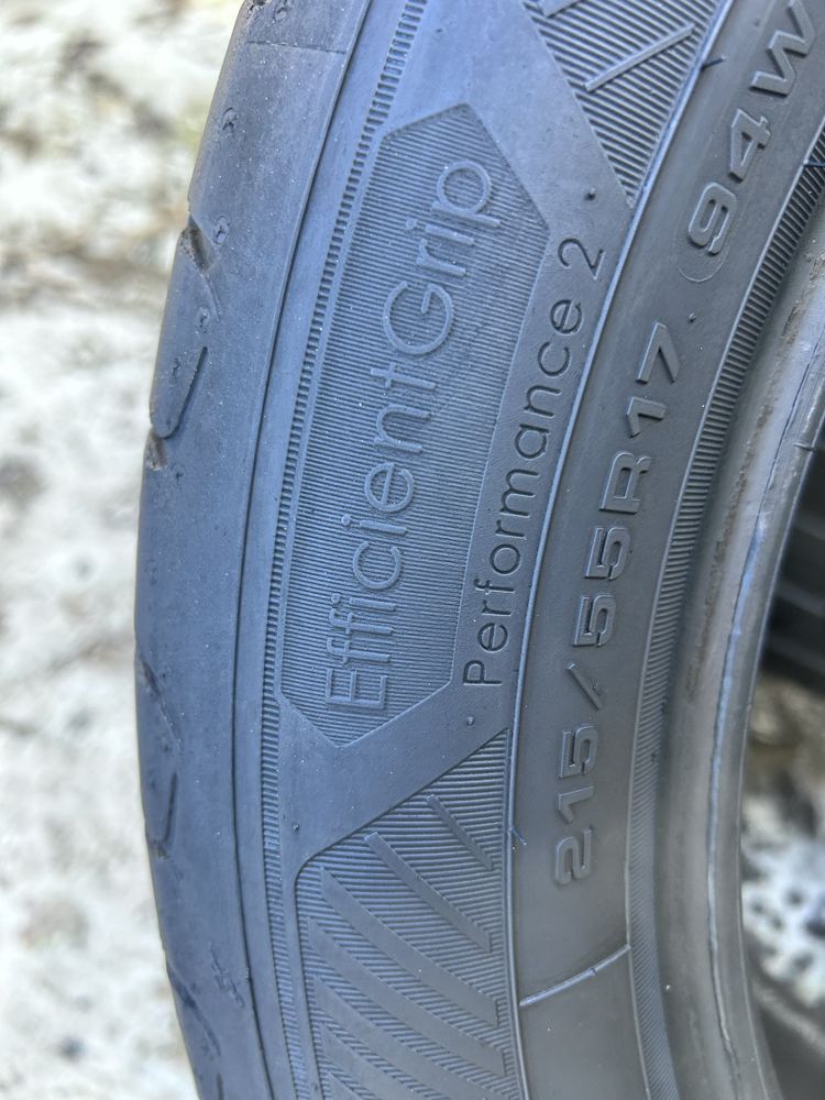 Шини Літні 215/55r17 GoodYear пара 2 шт.