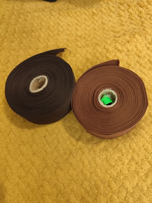 Taśma parciana brąz