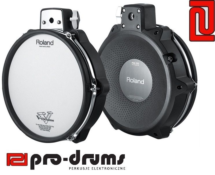 Roland PDX-100 EX Pad Werbel Tom 2 Strefowy V-Drums