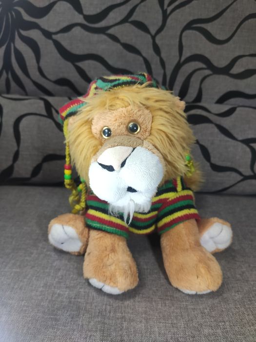 Интерактивная игрушка,Плюшевый поющий лев Bob Snarley