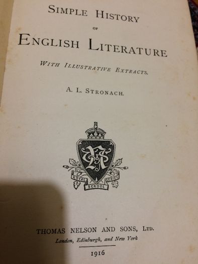 Livro rarissimo de 1916