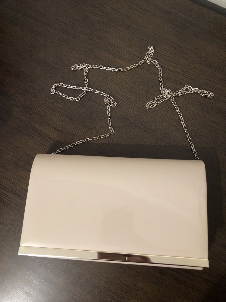 Clutch Nude Como nova