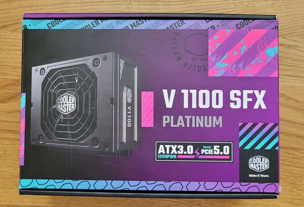 Блок живлення sfx Coolermaster v1100 1100W ATX 3 PCIE 5 12VHPWR