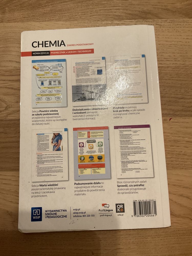 Chemia 1 wsip nowa edycja