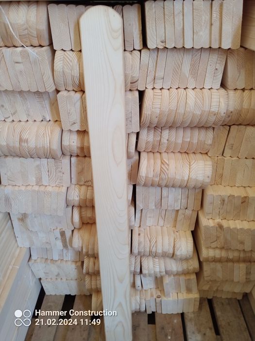 Sztachety Świerkowe Płot ogrodzenie