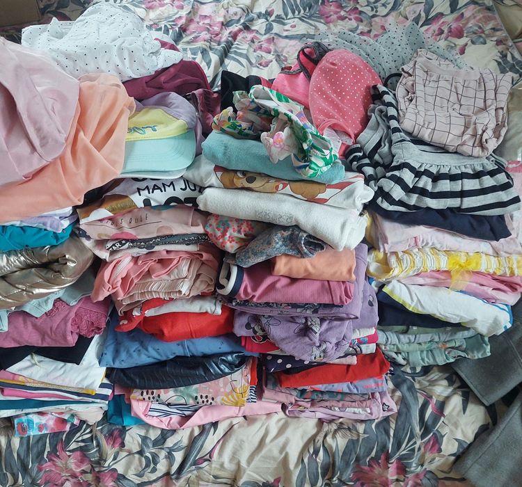 Ubrania dziewczynka 110-116