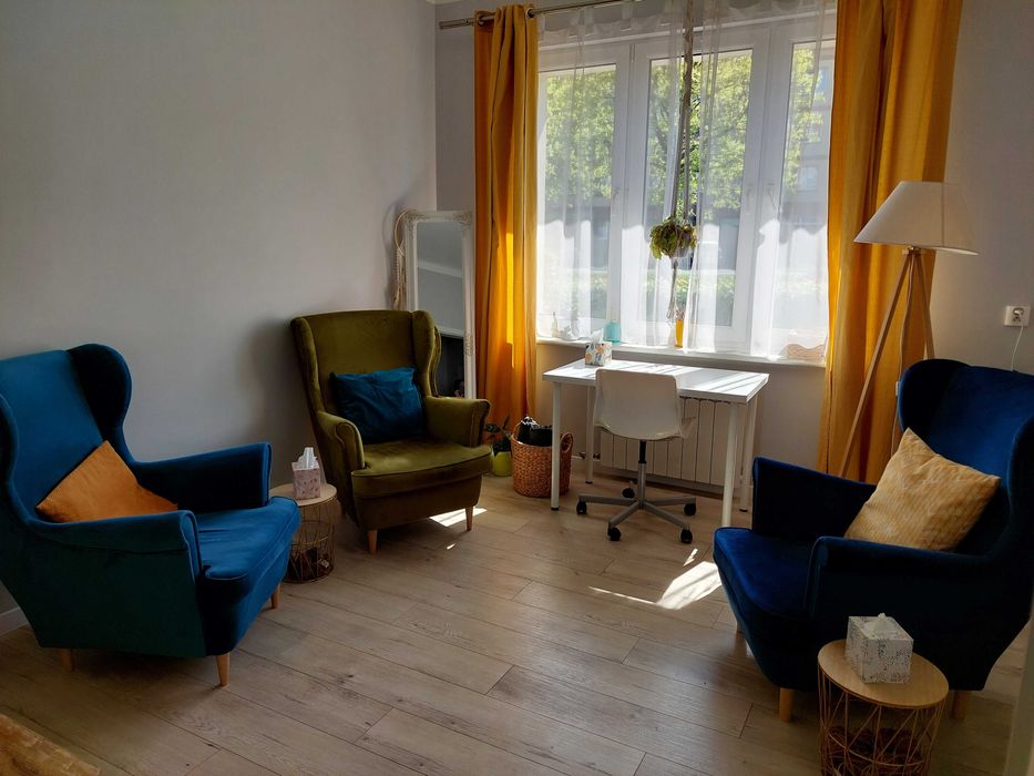 Gabinet do wynajęcia–dla psychologa, psychoterapeuty, coacha, logopedy