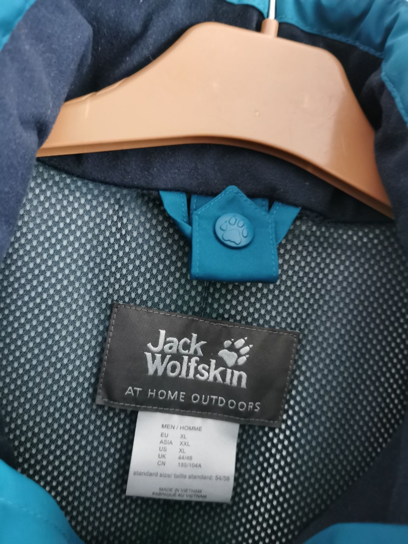 Jack Wolfskin kurtka wiatroszczelna męska XL