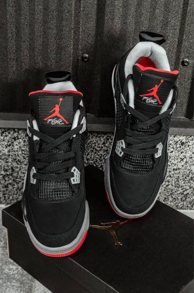 Buty Nike Air Jordan Retro 4 OG Bred 40-45 meskie trampki