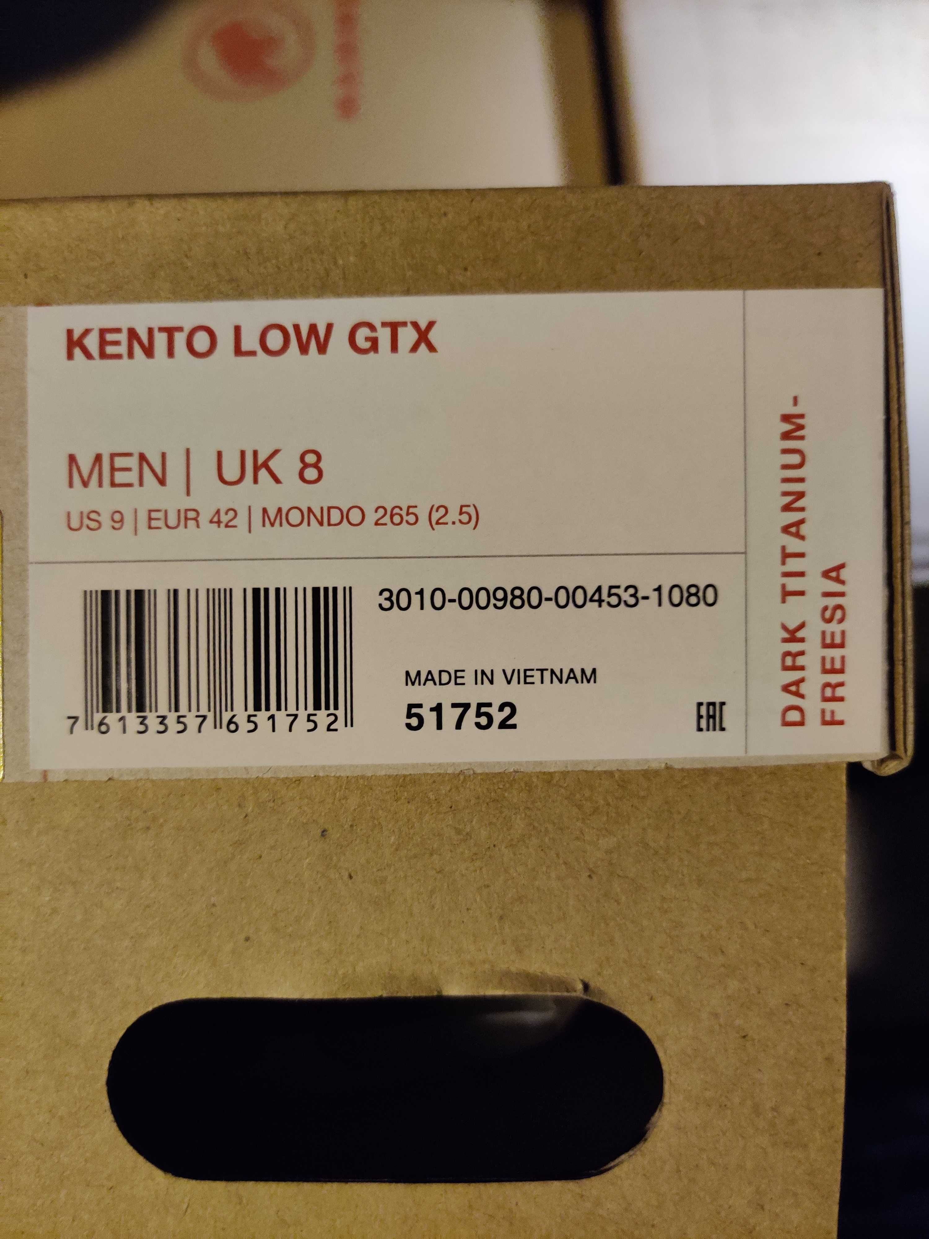Mammut 42 26,5cm Kento Low GTX Nowe Oryginalne Gore-tex Najtaniej