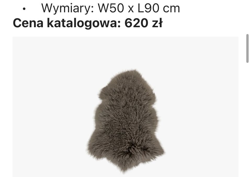 skóra jagnięca owca futro naturalne kręcone