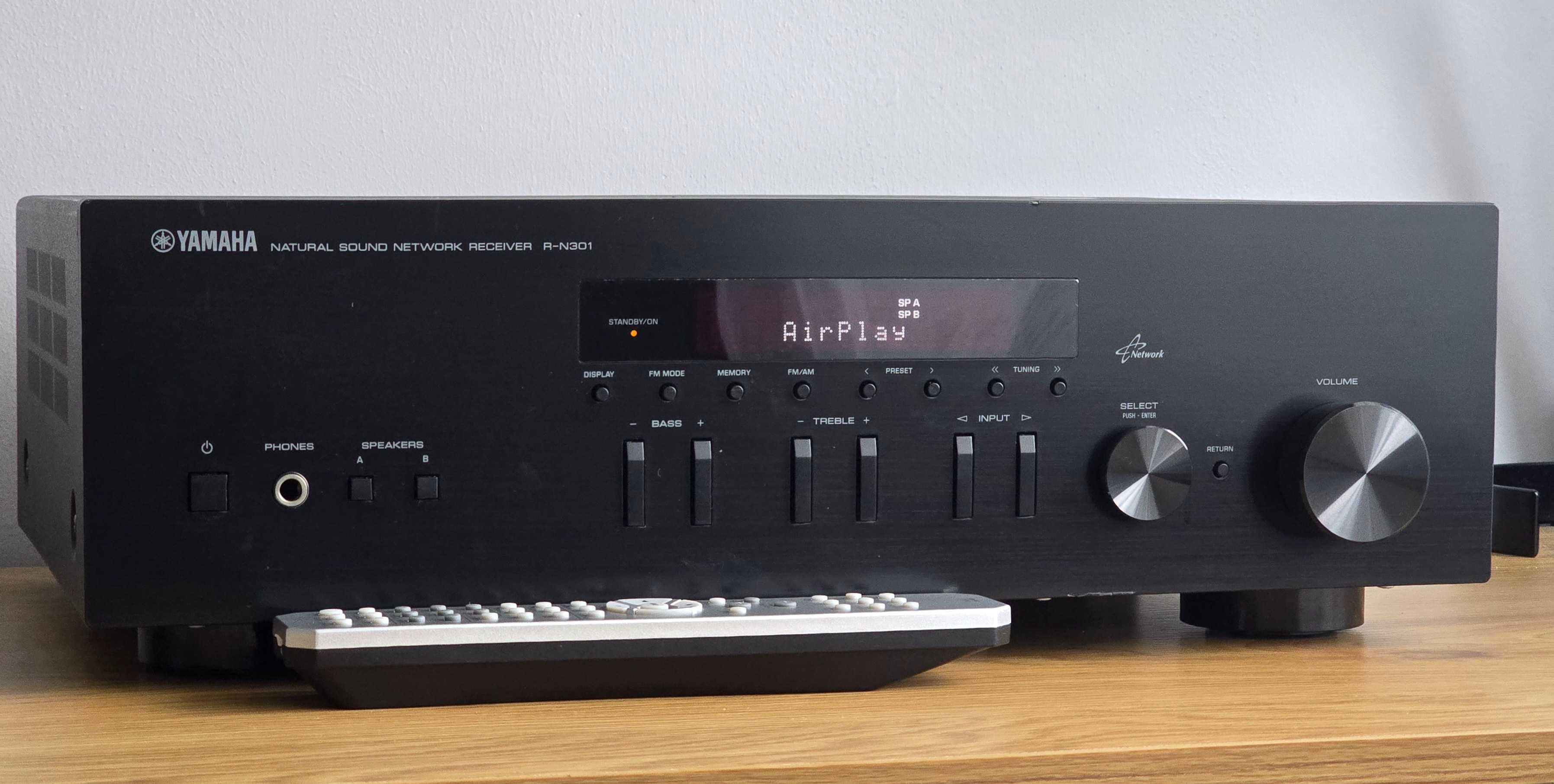 Yamaha R-N301 Amplituner 2x100W Spotify Net Radio internetowe