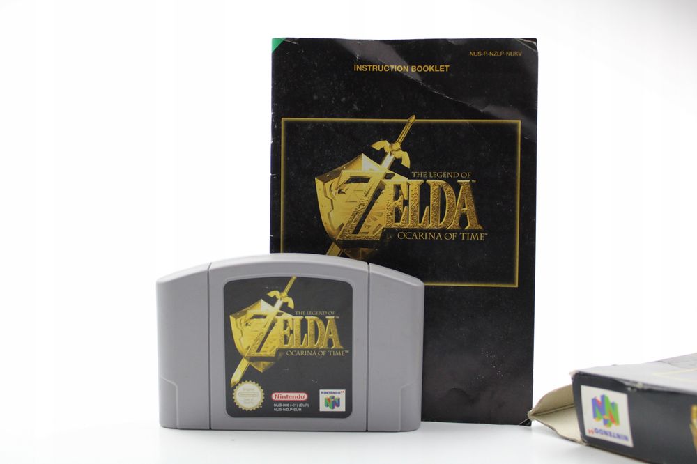 Gra The Legend Of Zelda Ocarina Of Time N64 Nintendo 64