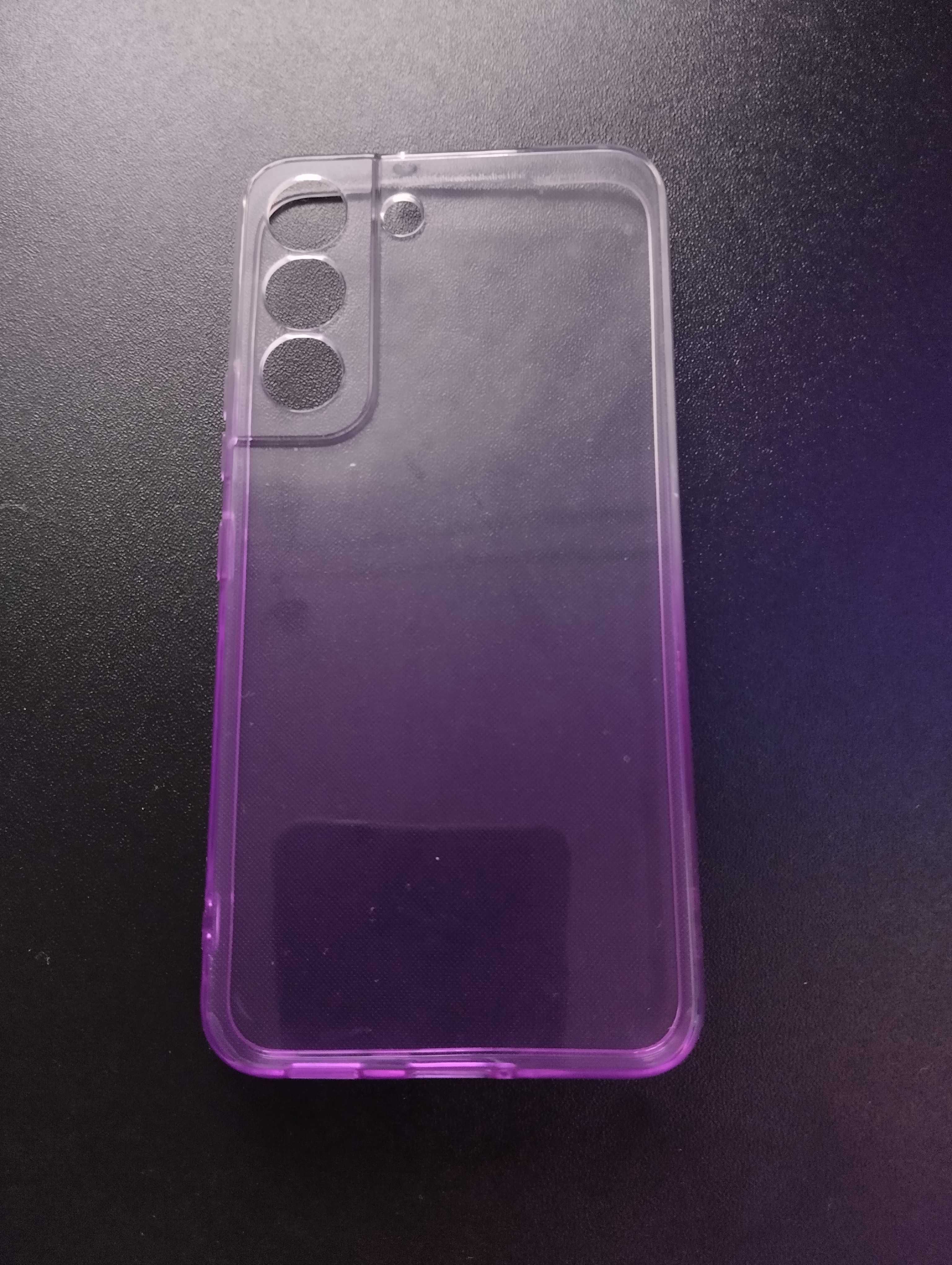 Etui nakładka gradient do Samsung Galaxy S22 fioletowa firmy setty