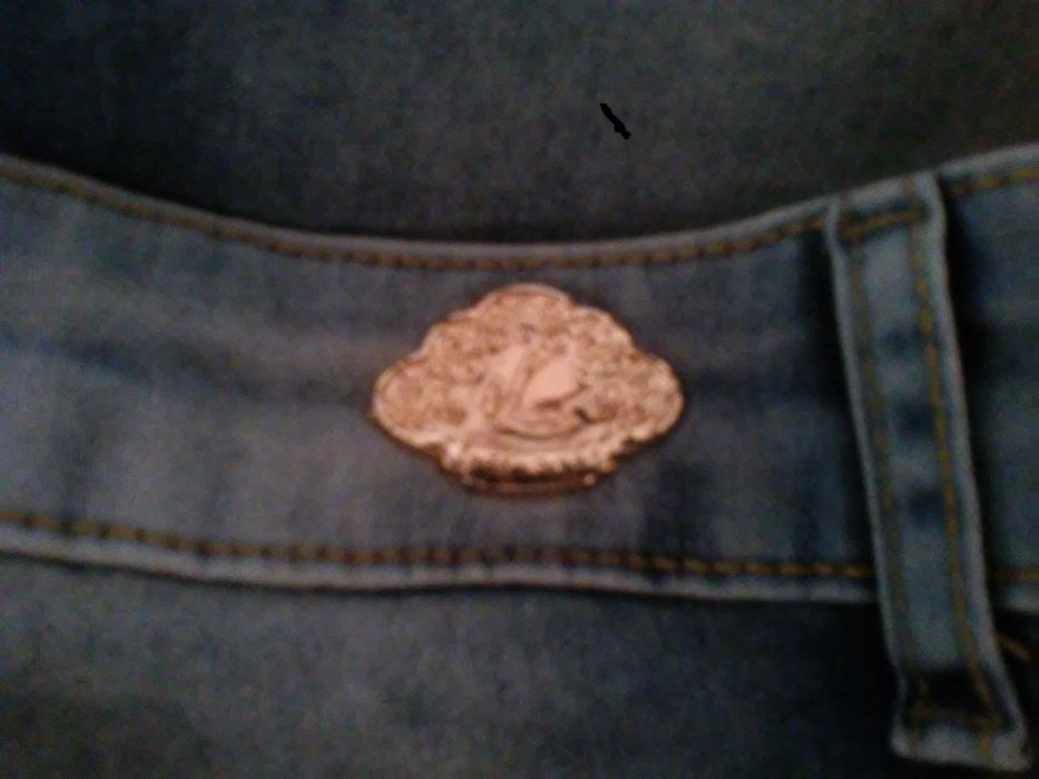 spodnie jeansy z lycrą roz. 40 na 164/170cm