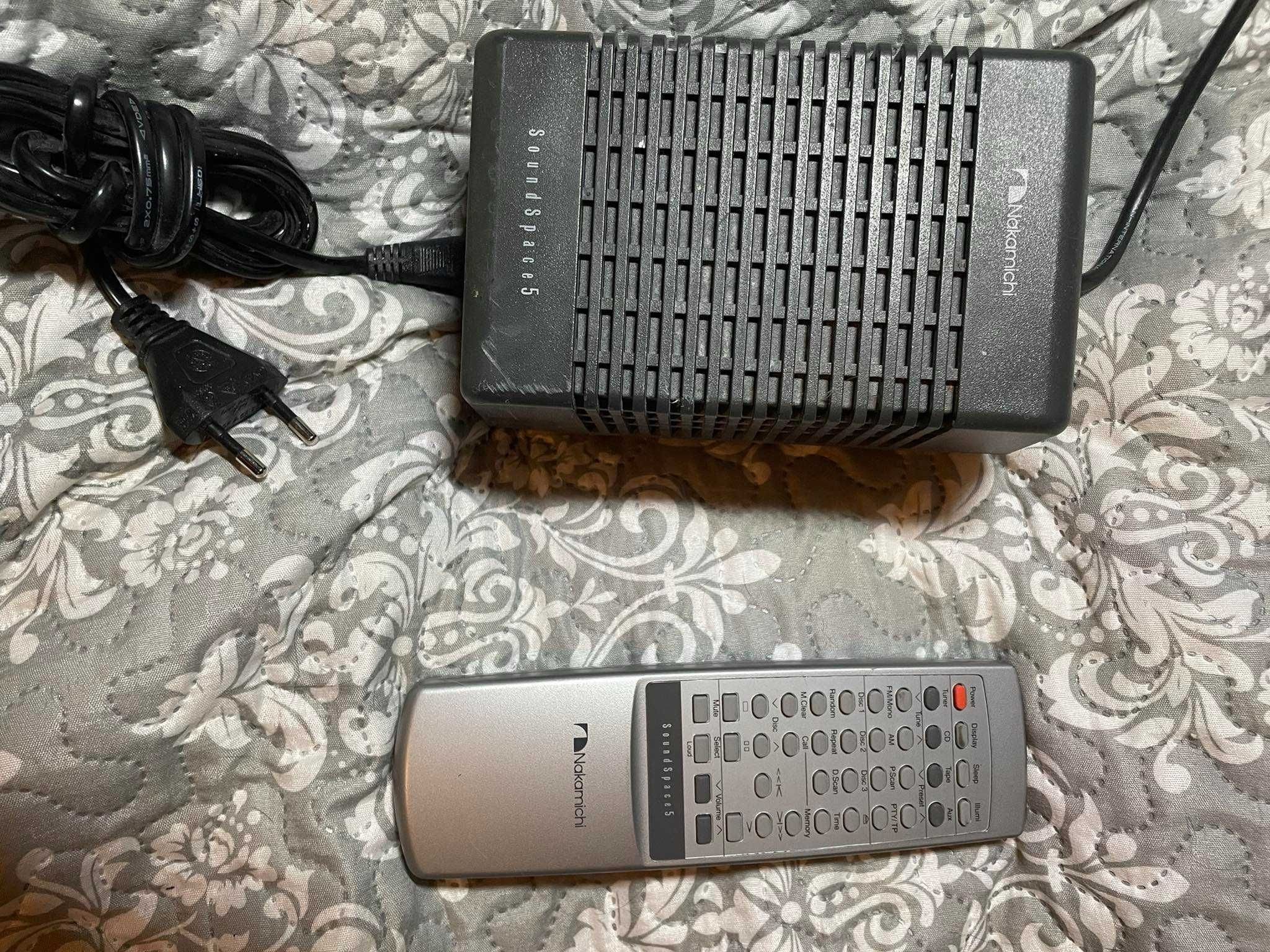 Zestaw  stereo Nakamichi  SoundSpace 5 -  kolumny aktywne