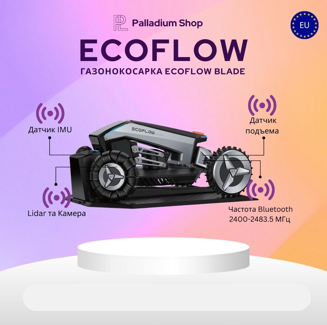 Газонокосарка Ecoflow Blade