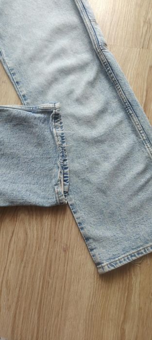 H&M spodnie wide dżinsowe 152