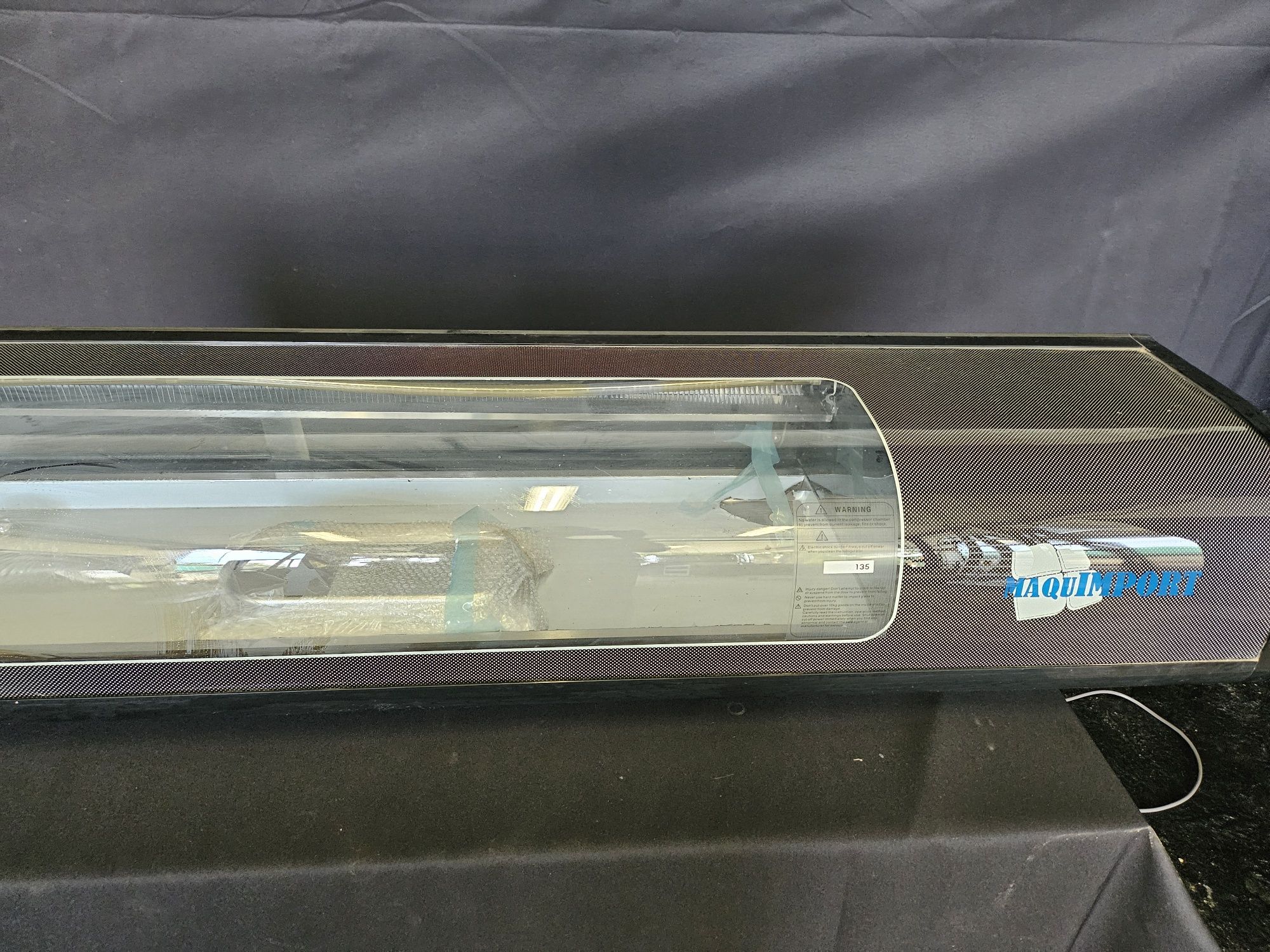 Vitrine para sushi