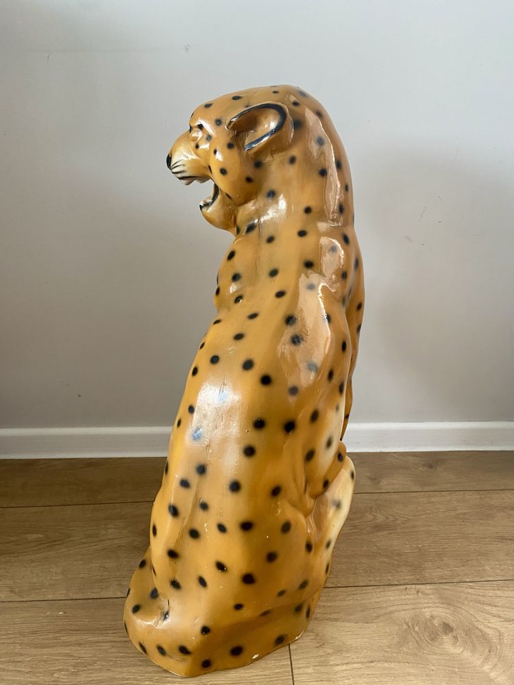 Duża figura tygrysa 60 cm Włochy lata 70