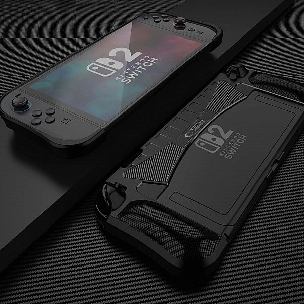 Tech-Protect Tpucarbon Nintendo Switch 2 Black