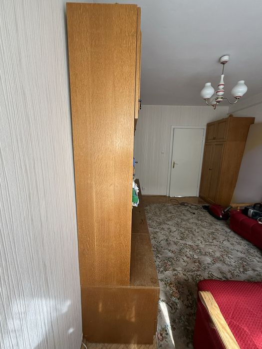 Meblościanka vintage / klasyczna – solidna i pojemna (215x335 cm)