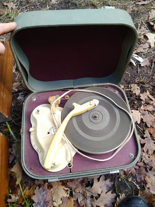 Stary gramofon PRL Wysyłka