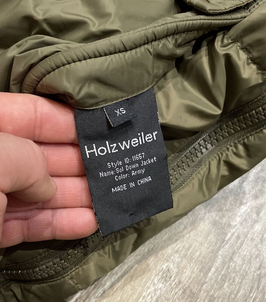 Damska Kurtka Puchowa Płaszcz HOLZWEILER Sol Jacket Naturalny Puch XS