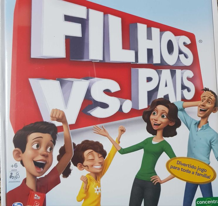 Filhos Vs Pais novo e selado